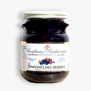 SINFONÍA DEL BOSQUE MERMELADA 5 FRUTOS ROJOS 300G